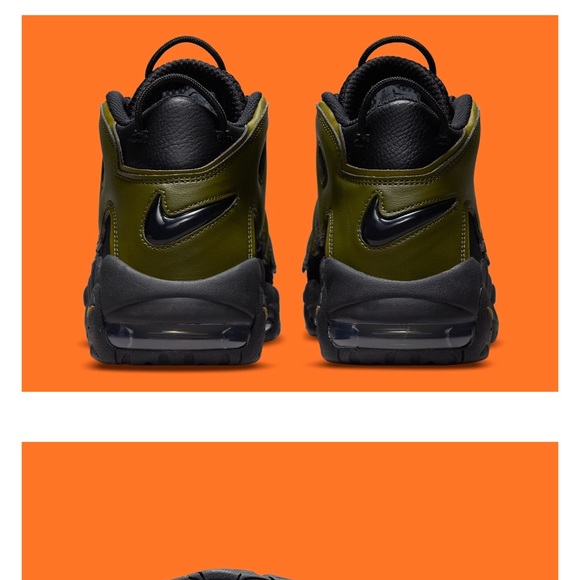 Nike Air MORE UPTEMPO Unisex Street Style Plain Logo Sneaker’s - Picture 3 of 6